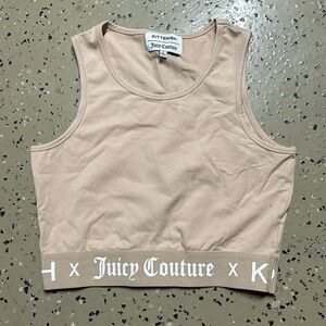 Kittenish x juicy couture sports bra athletic crop top